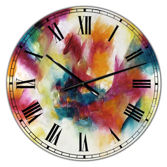 Designart Taking Center Stage Oversized Modern Wall Clock